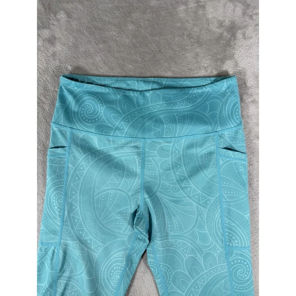Constantly Varied Gear Leggings Womens‎ Medium Blue Capri 20